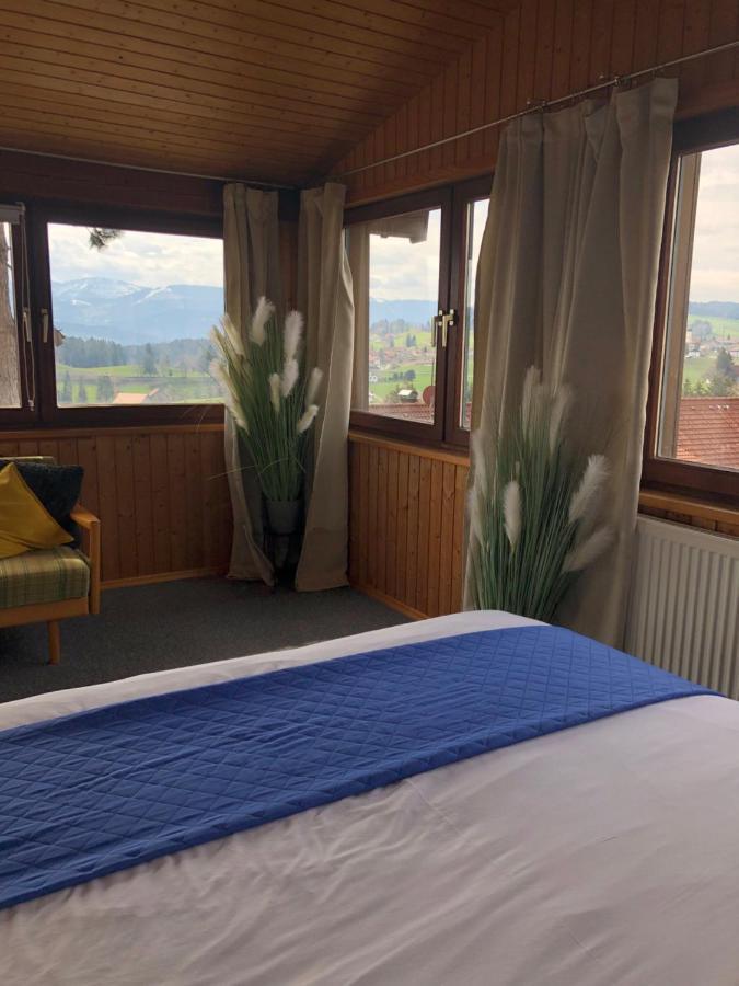 אוברוייטה Panoramaapart - Alpzeit Im Westallgaeu מראה חיצוני תמונה